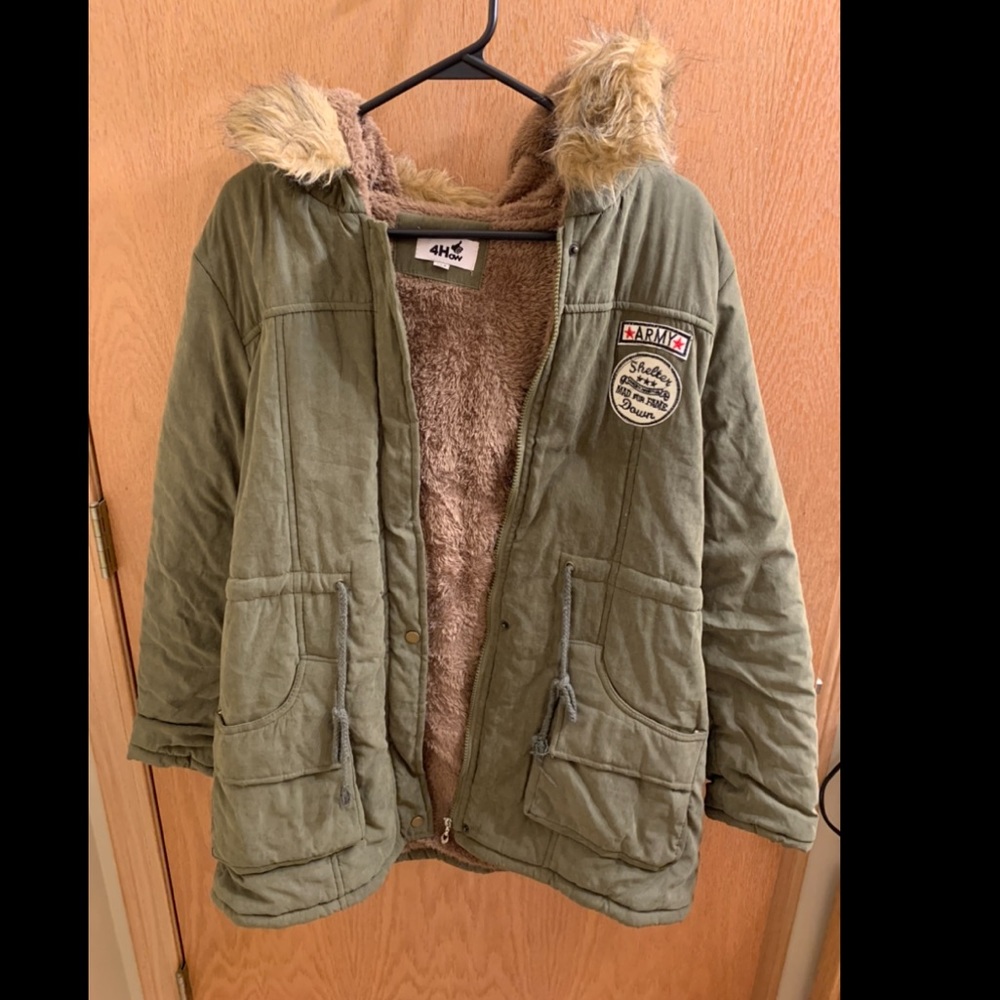 Green jacket